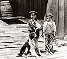 Sumpter Valley boys and dogs