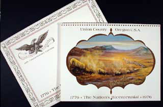 Union County Oregon Bi-Centennial Calendar