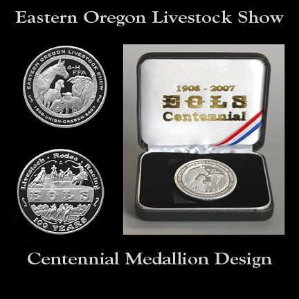 EOLS Centennial Medallion design