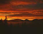 Cascade Mountain sunset